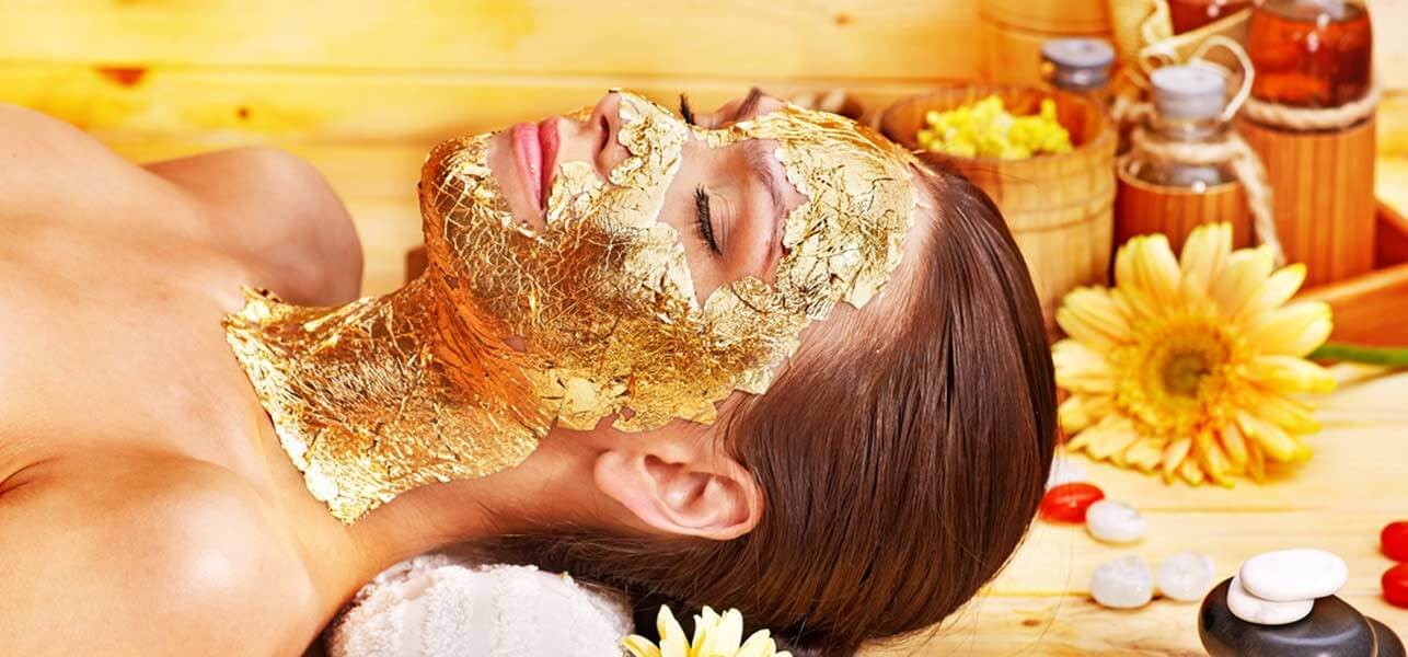 Gold facial