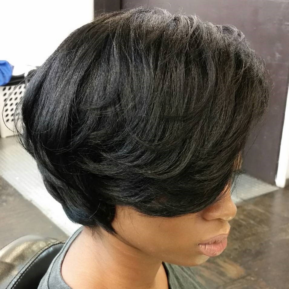 Sophisticated bob with layers