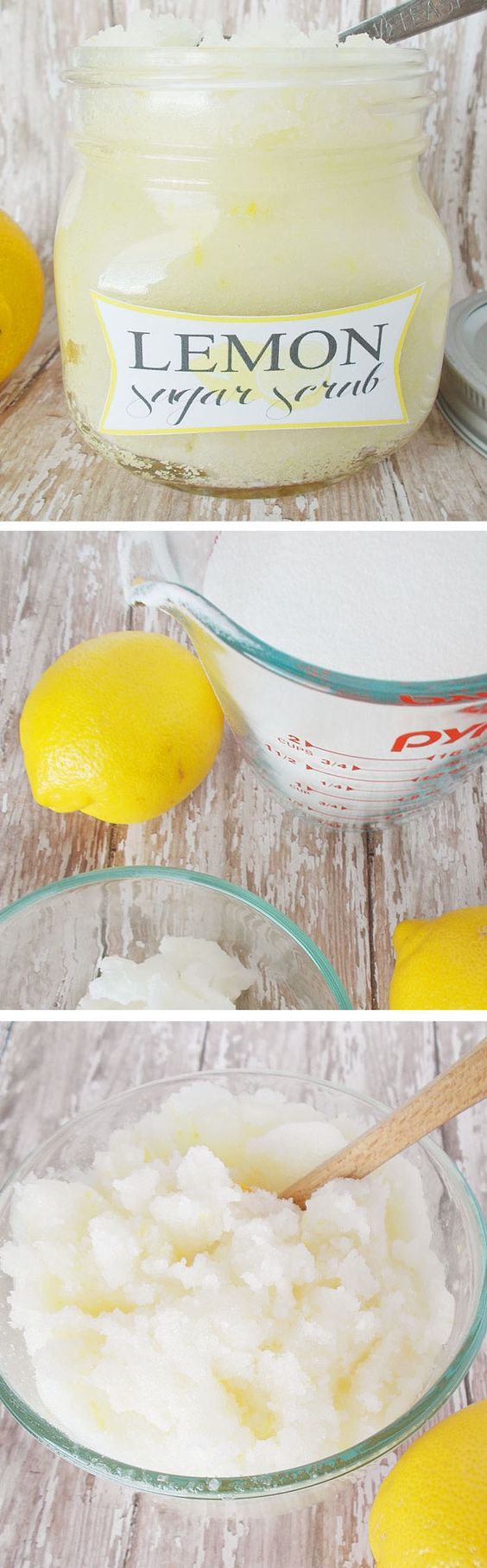 Lemon Sugar Scrub